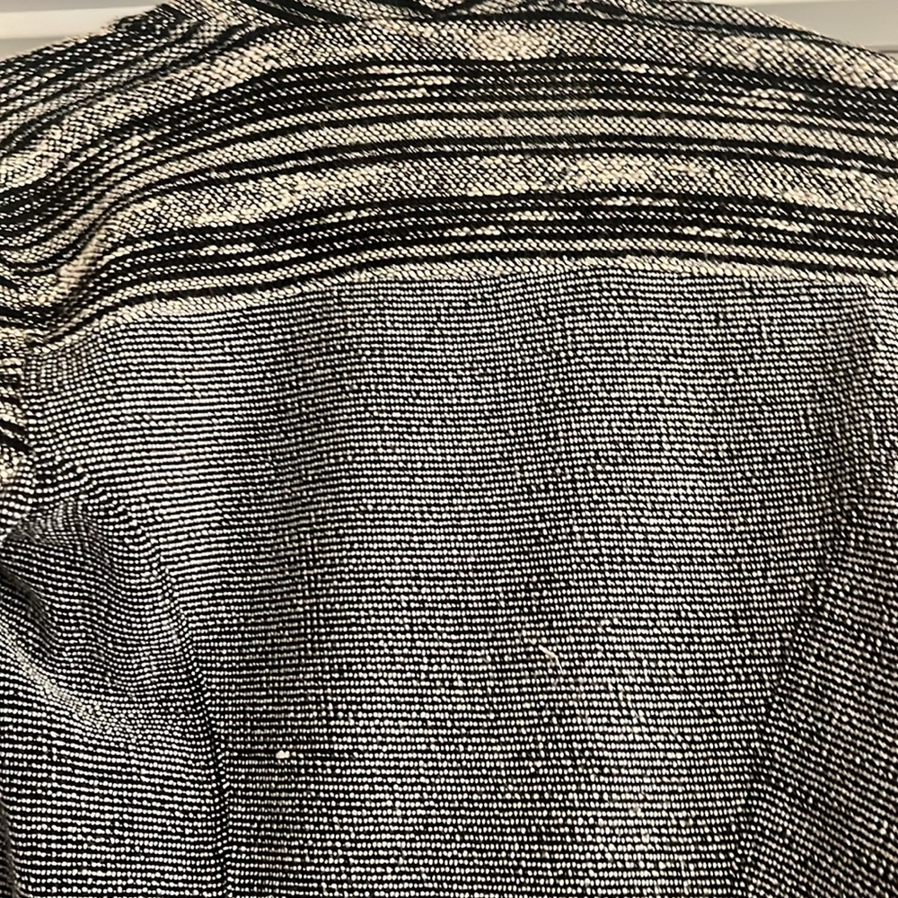 Lucky Brand Woman's Extra Small Cardigan Sweater Black Gray - Picture 7 of 10
